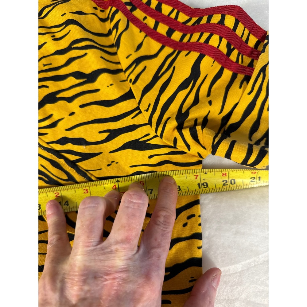JEREMY SCOTT X ADIDAS RARE Tiger Print Festival romper. Vintage collector. Sz M - Picture 9 of 16